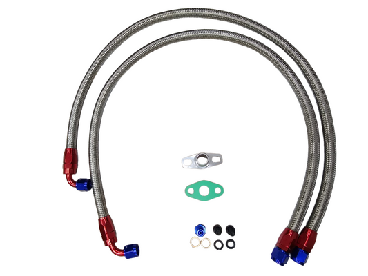 Turbotechs Oil Drain Flange Kit for 7375G 7975G Turbos
