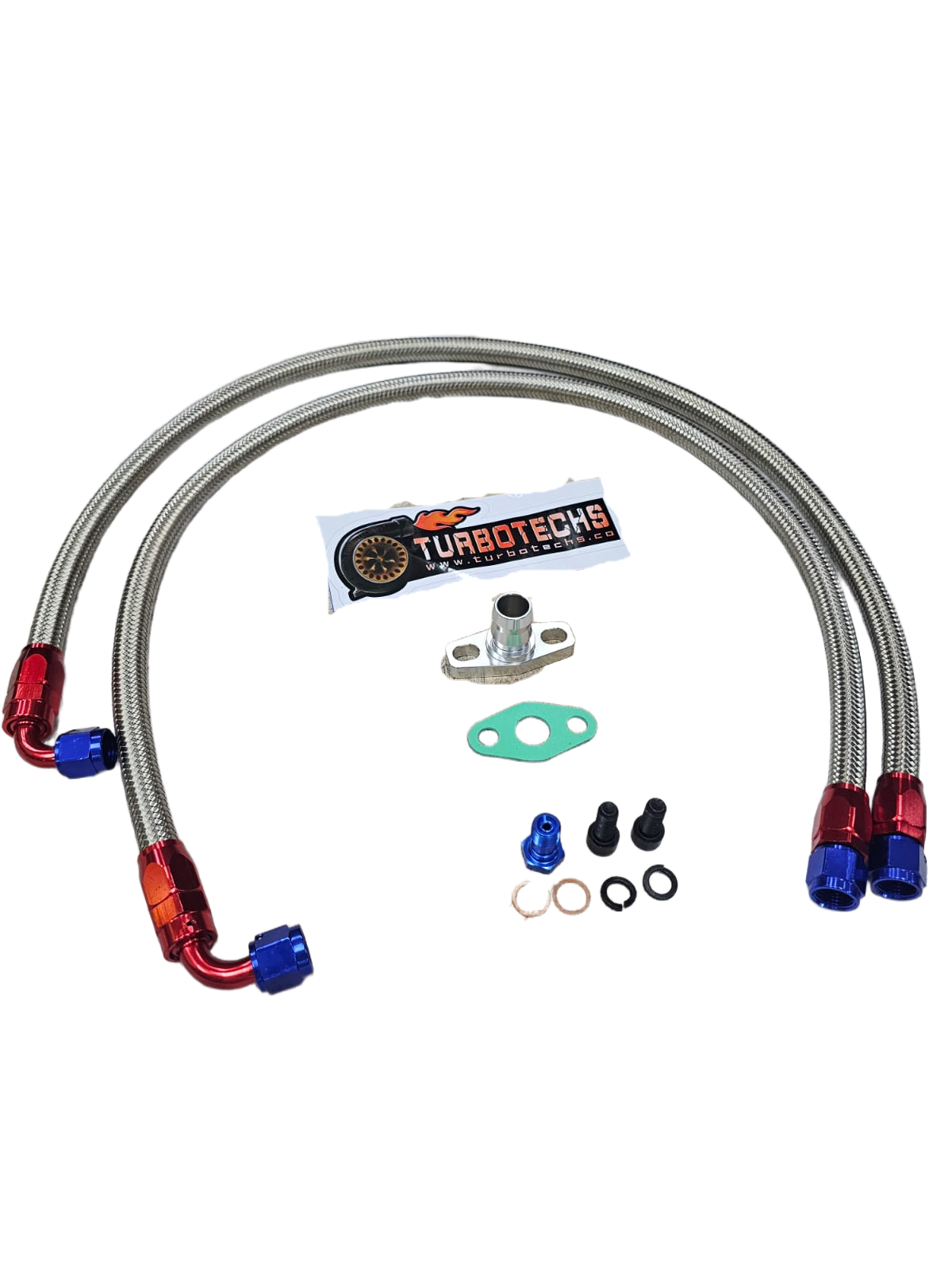TURBOTECHS-TT42-7975G-Forward Rotation 7975G COMPACT Dual Ball Bearing Turbocharger HP Rating 1450-T51R MOD-G42
