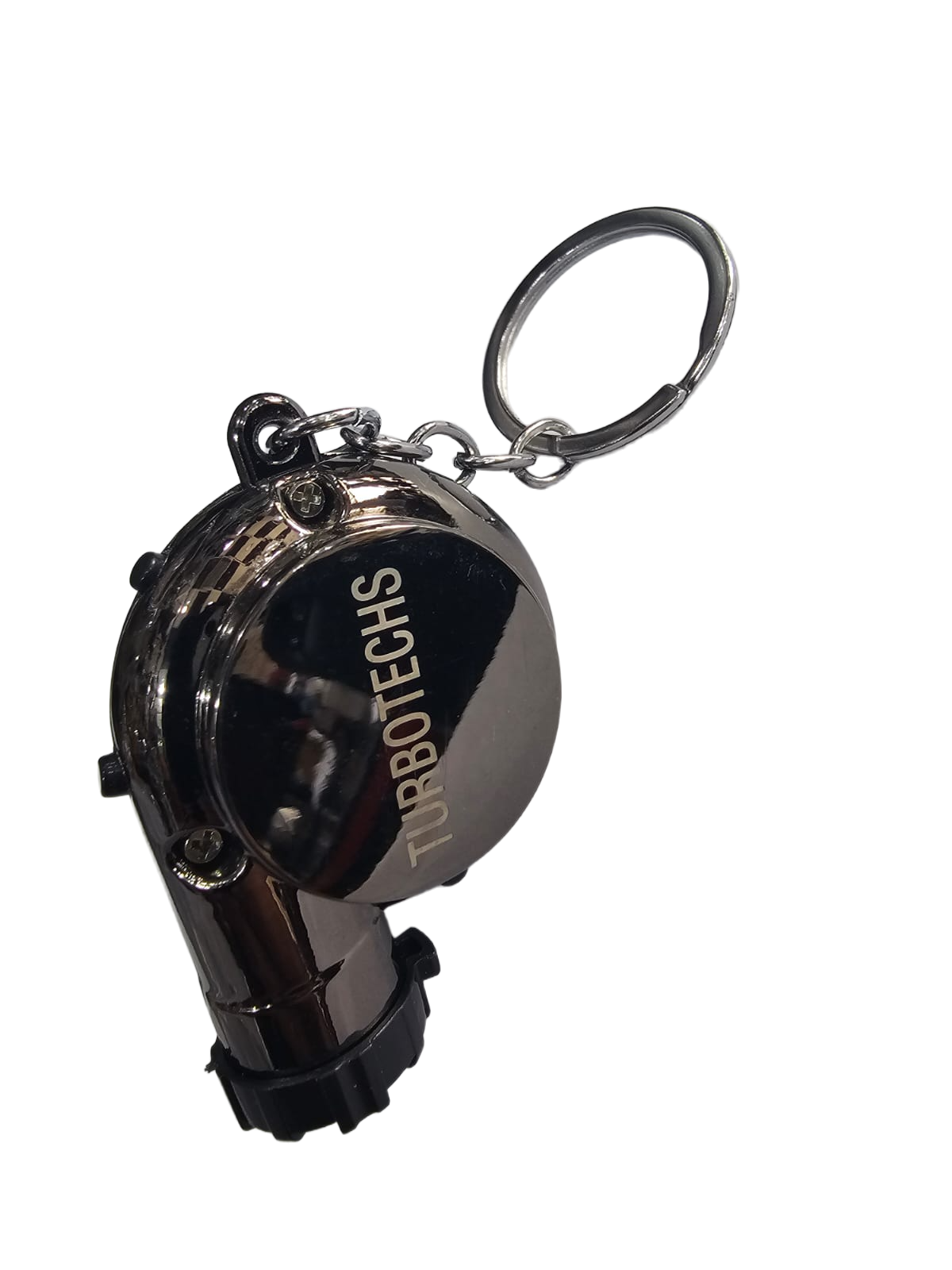 Turbotechs Keychain Turbo Keychain, Creative Multicolor Hot Sleeve Bearing Spinning Turbine Turbocharger Keychains Keyring
