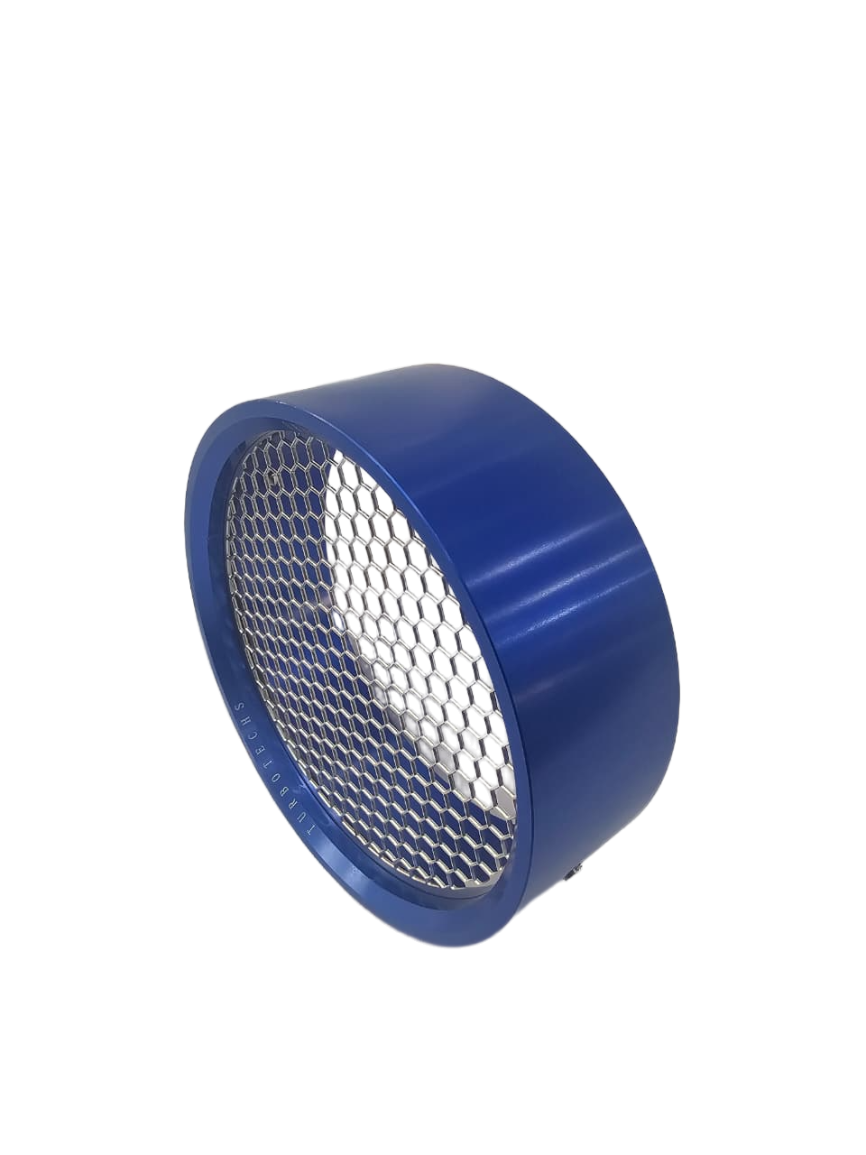 2440-TURBOTECHS Billet Turbo Guard 4 inch Black,Blue,Red,Gold