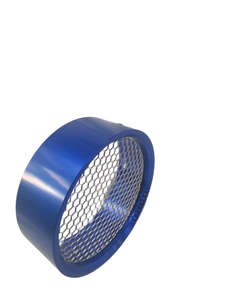 2440-TURBOTECHS Billet Turbo Guard 4 inch Black,Blue,Red,Gold
