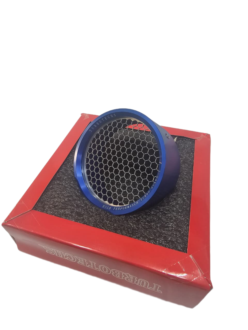 2430-TURBOTECHS Billet Turbo Guard 3 inch Black,Blue,Red,Gold