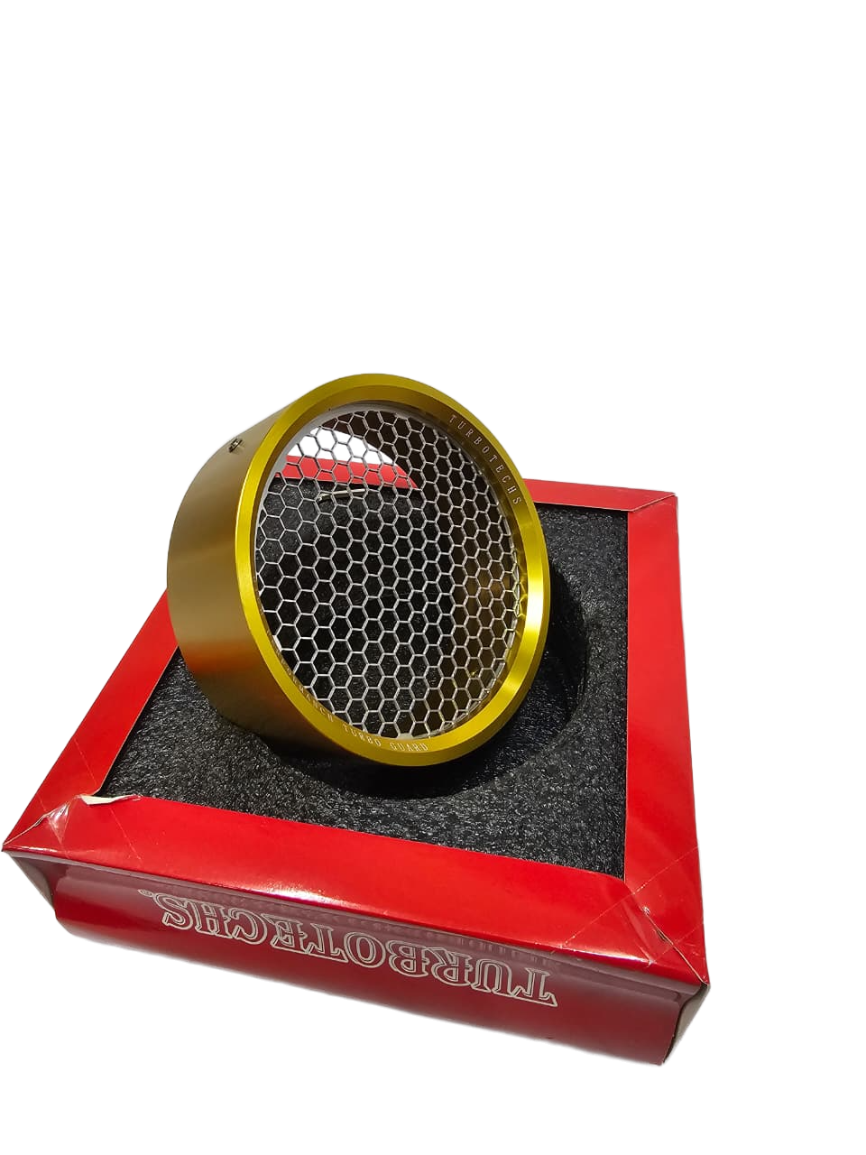 2435-TURBOTECHS Billet Turbo Guard 3.5 inch Black,Blue,Red,Gold